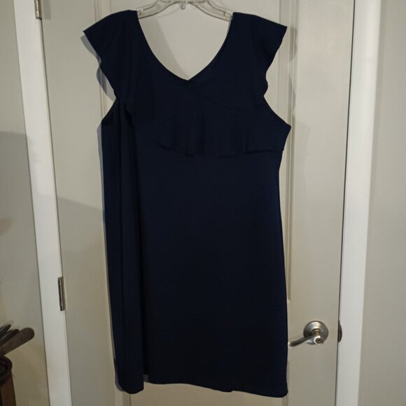 Roz & Ali Dress Blue 14 - Picture 2 of 7